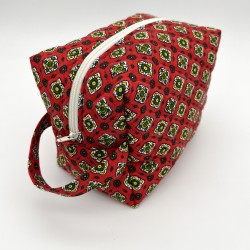 trousse de toilette coton - Modèle unique - Une création Les Bobines de Coco