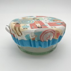 couvre bol en coton enduit
Création Les Bobines de Coco
fabrication artisanale France