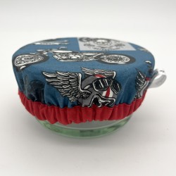 couvre bol en coton enduit
Création Les Bobines de Coco
fabrication artisanale France