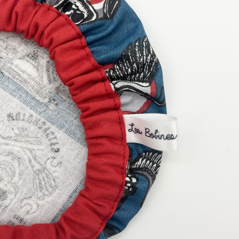couvre bol en coton enduit
Création Les Bobines de Coco
fabrication artisanale France