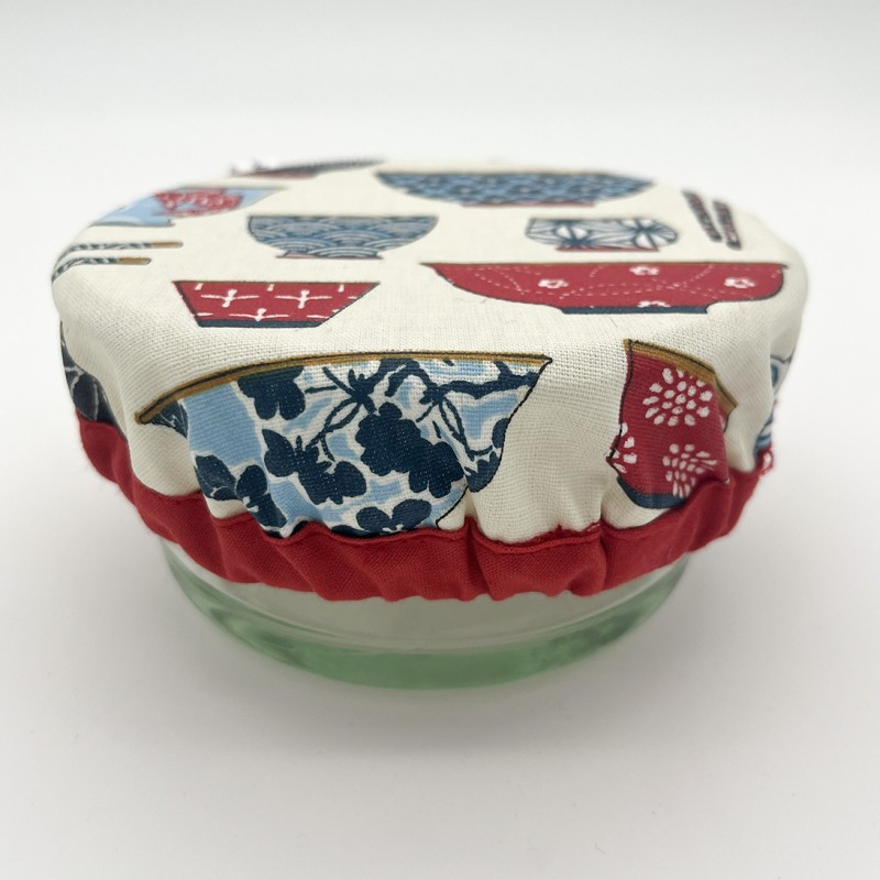 couvre bol en coton enduit
Création Les Bobines de Coco
fabrication artisanale France