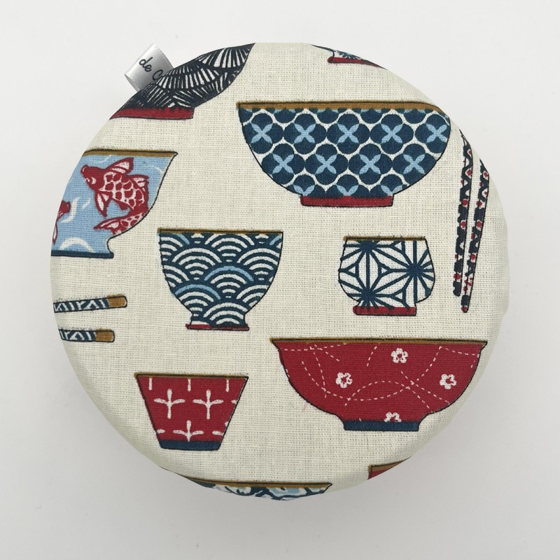 couvre bol en coton enduit
Création Les Bobines de Coco
fabrication artisanale France