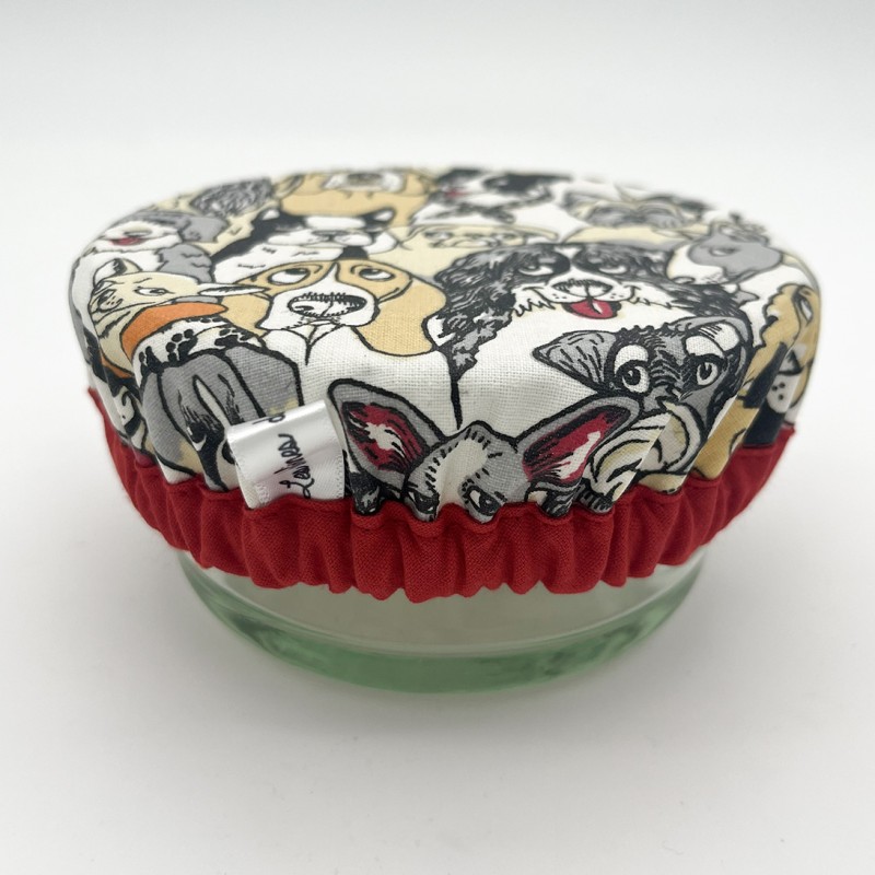 couvre bol en coton enduit
Création Les Bobines de Coco
fabrication artisanale France