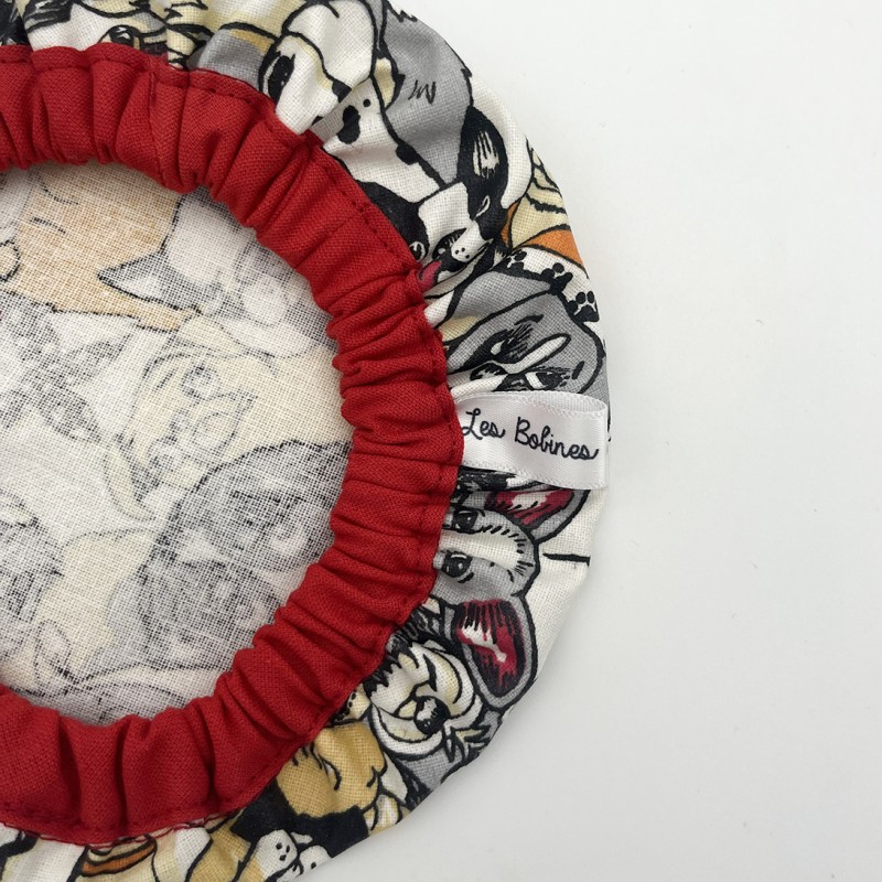 couvre bol en coton enduit
Création Les Bobines de Coco
fabrication artisanale France