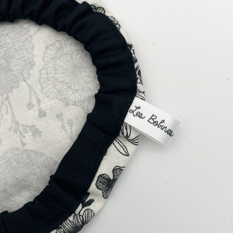 couvre bol en coton enduit
Création Les Bobines de Coco
fabrication artisanale France