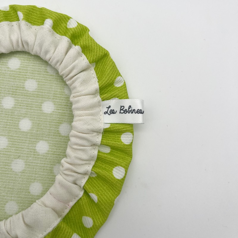 couvre bol en coton enduit
Création Les Bobines de Coco
fabrication artisanale France