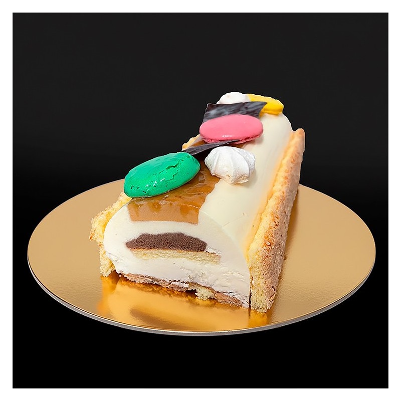 Bûche Tatin Charlotte - Boulangerie Cornuault - Mougon