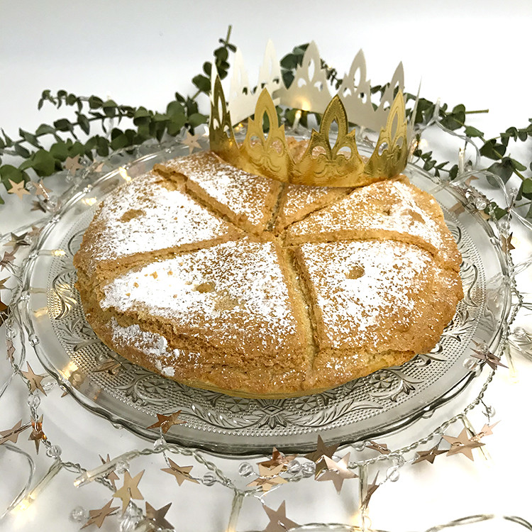 Galette frangipane macaronnée