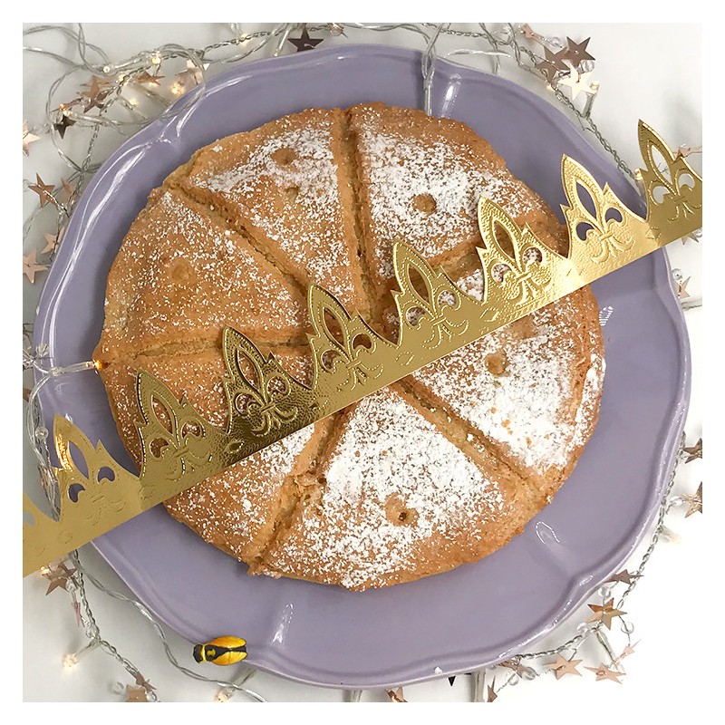 Galette frangipane macaronnée