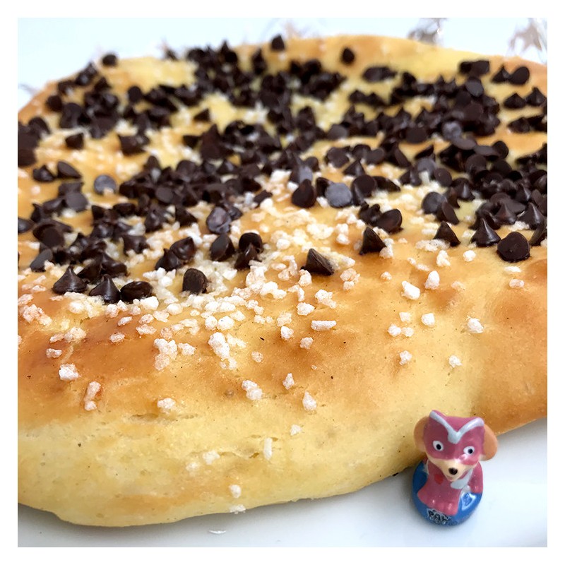 Galette plate chocolat