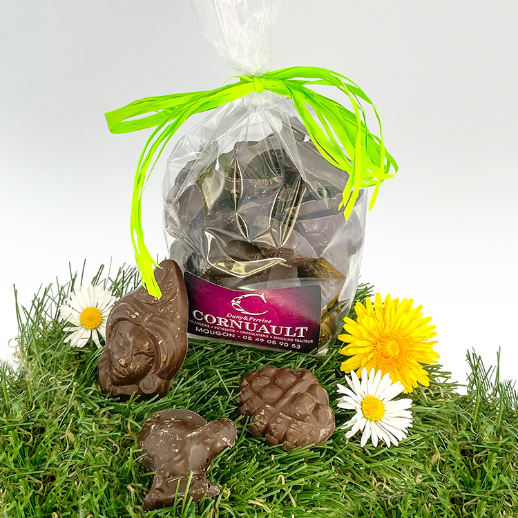 Sachet de friture chocolat noir Sachet de friture chocolat noir