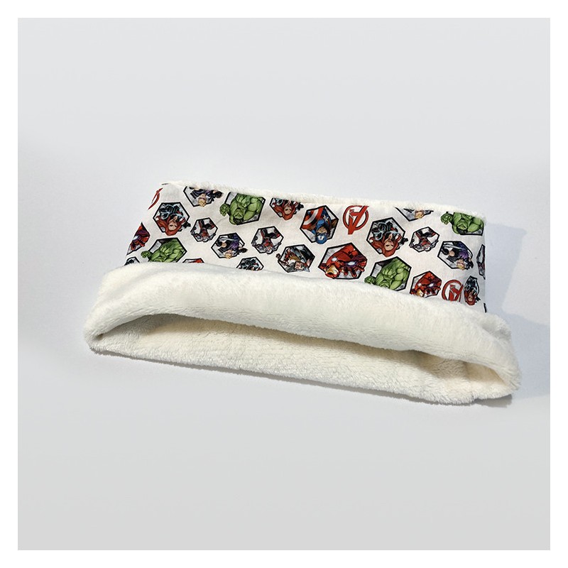 Coffret cadeau enfant snood et sac à dos - Une création Mes créations Bio. Fabrication locale et artisanale