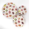 Lot de 3 Charlottes Couvre-plat