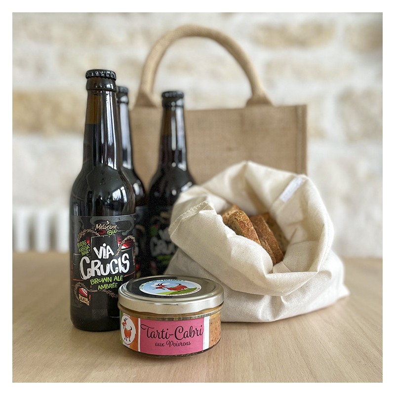 Kit Festif Saint Patrick - bieres, tartinables chèvre et toasts grillés