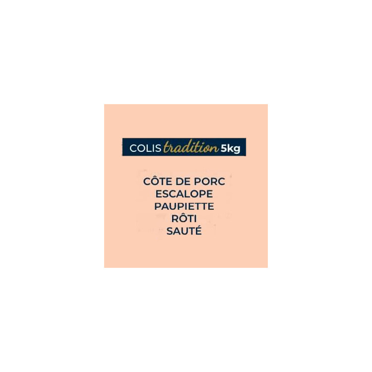 Colis Tradition - Porc - 5kg