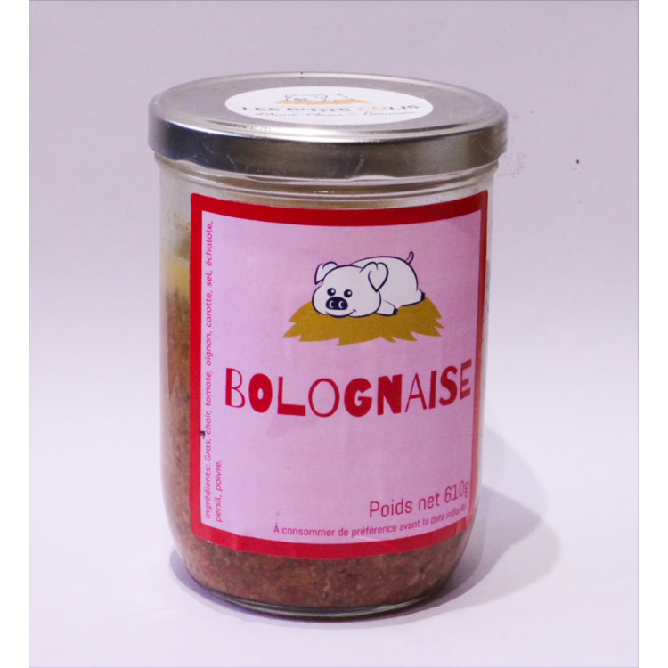 Sauce bolognaise conserve